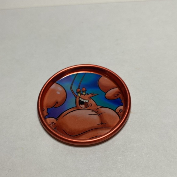 SpongeBob SquarePants Arcade Exclusive Rare Metal Pogs Set - Picture 10 of 14